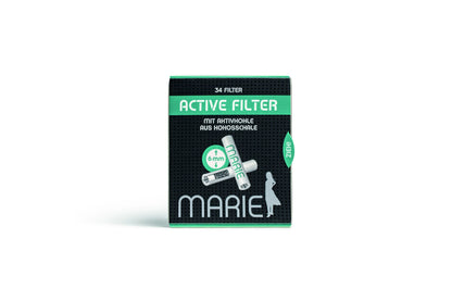 MARIE Aktivkohlefilter | 6mm | 34Stk