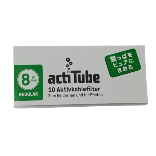 actiTube activated carbon filter | 8mm | 10pcs