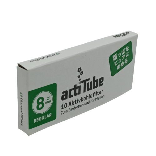 actiTube Aktivkohlefilter | 8mm | 10Stk