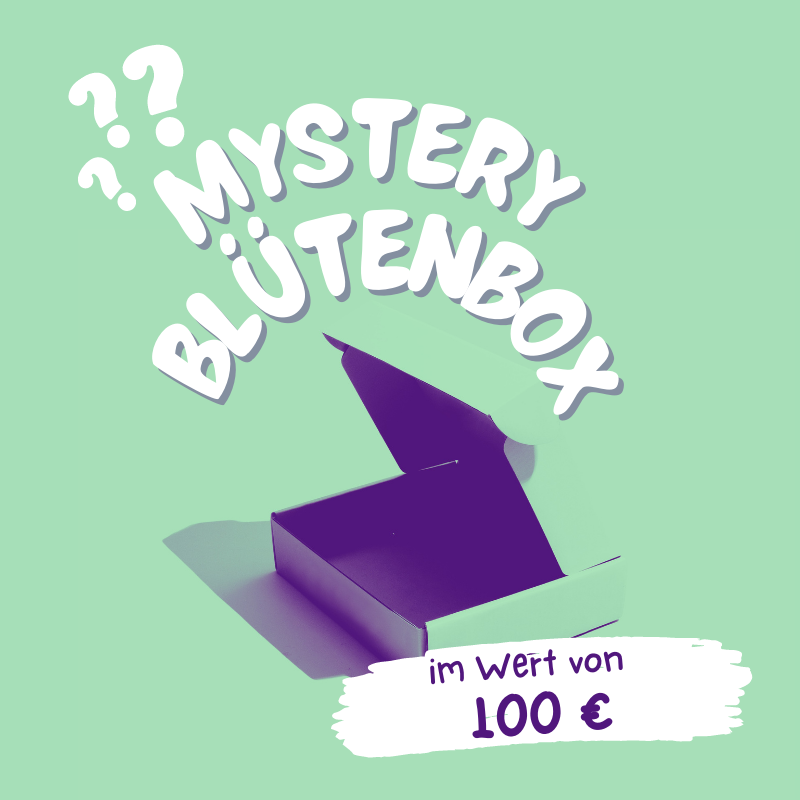 Mystery Blütenbox im Wert von 100 €